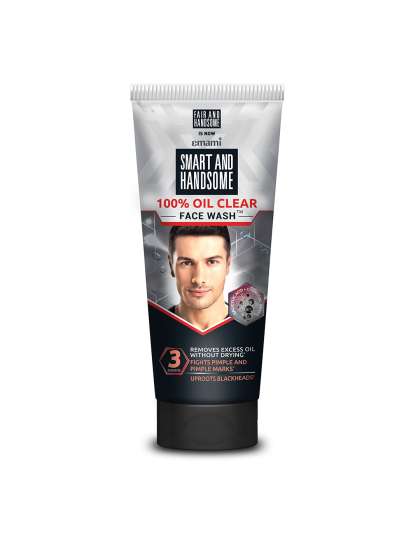 FAIR AND HANDSOME Instant Radiance Oil Clear Face Wash To Reduce Pimples & Blackheads 150g