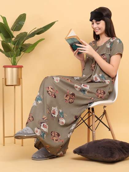 Sweet Dreams
                          Printed Maxi Nightdress