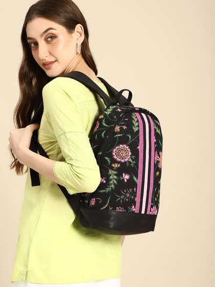 Anouk Women Floral
                        Woven Design Backpack