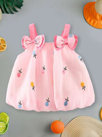 INCLUD Girls Floral
                    A-Line Dress