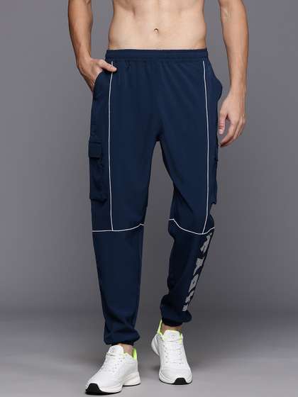 HRX by Hrithik Roshan Men Rapid-Dry Cargo Style Training Joggers