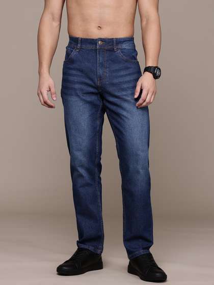 The Roadster
                          Lifestyle Co. Men Relaxed Fit Light Fade
                          Stretchable Jeans