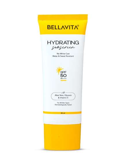 Bella Vita Organic
                        Sun Block Water Based Sunscreen SPF 50 PA+++ -
                        50ml