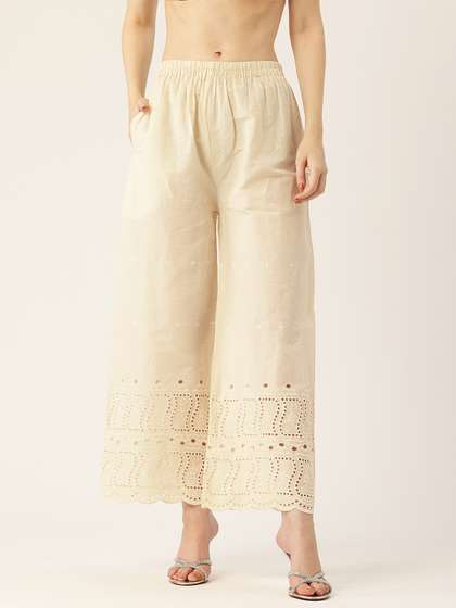 FERANOID Embroidered Palazzos