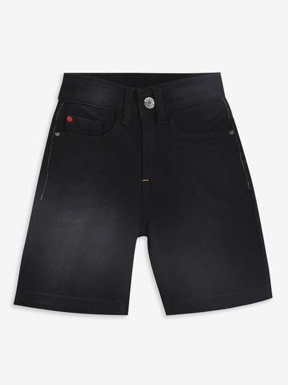 Ed-a-Mamma Boys Mid-Rise
                    Pure Cotton Casual Denim Shorts
