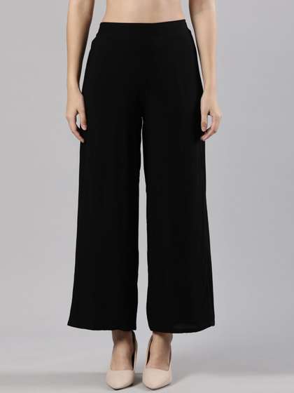 Femmora Women Wide Leg Palazzos
