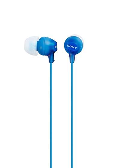 Sony MDR-EX14AP
                        Wired In-Ear Headphones With Tangle Free Cable
                        and Microphone