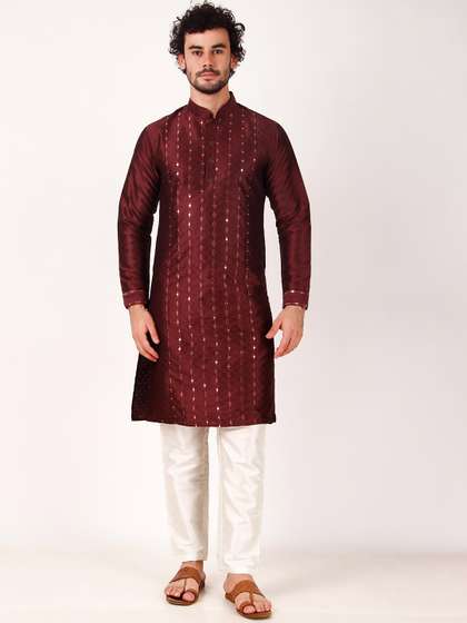 Cult Indie Embroidered Mirror Work Kurta