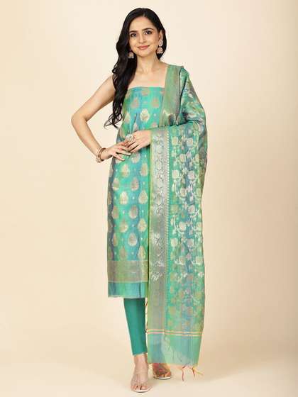 Meena Bazaar Unstitched Dress Material