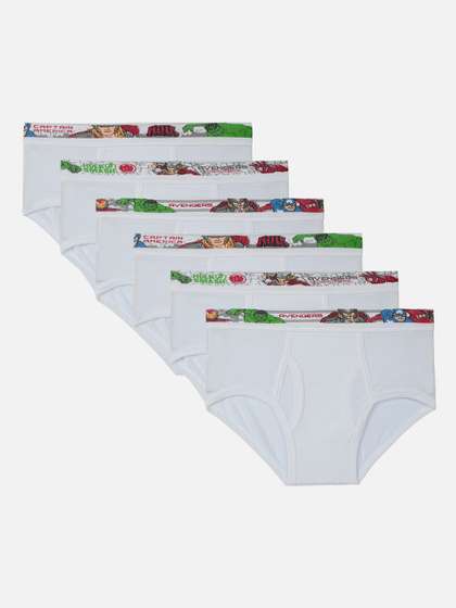 Bodycare Kids Boys Pack
                    Of 6 Anti Bacterial Cotton Basic Briefs
                    KIA302-PK004_P6