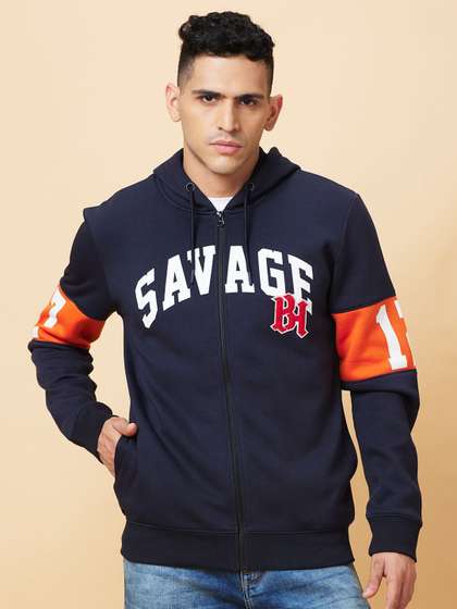 Being Human Printed
                        Hooded Sweatshirt