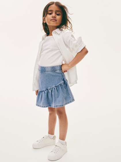 H&M Girls Flounced Skirt