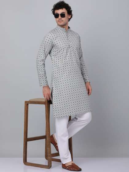 KRAFT INDIA Printed Cotton Straight Kurta