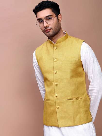 SHOWOFF Slim Fit Nehru Jackets