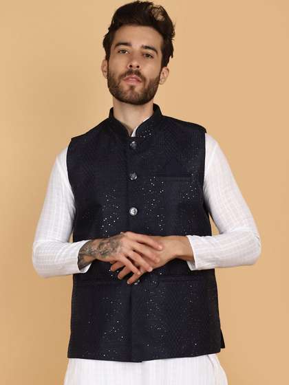V-Mart Embellished Nehru Jackets
