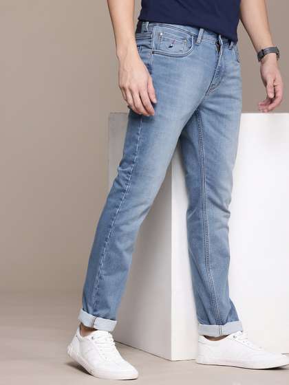 Nautica Men Slim Fit Heavy Fade Stretchable Jeans
