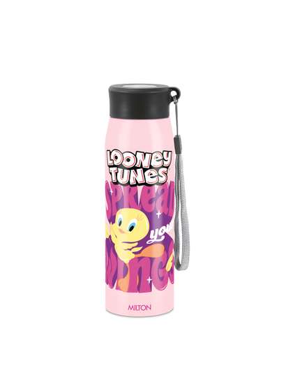 Milton Handy Design 650
                    Pink Cartoon Characters Stainless Steel Water
                    Bottle, 690ml