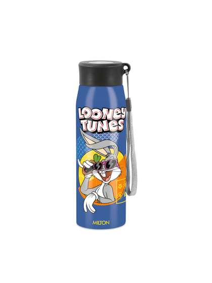 Milton Handy 650 Navy
                      Blue Cartoon Characters Stainless Steel Water
                      Bottle - 690ml