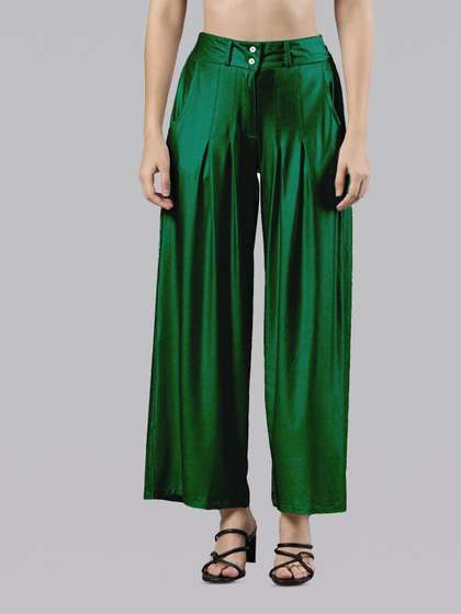 Femmora Women Flared Palazzos