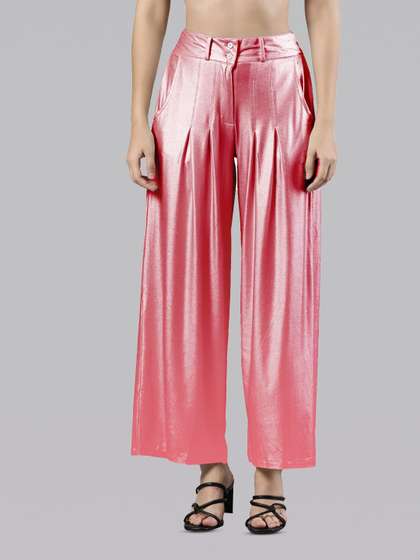 Femmora Women Flared Palazzos
