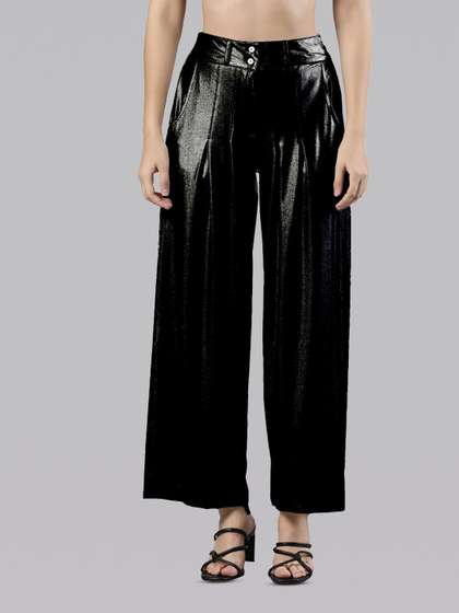 Femmora Women Flared Palazzos