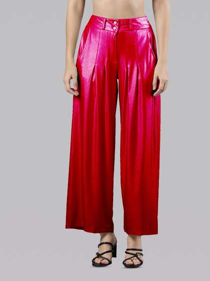 Femmora Women Flared Palazzos