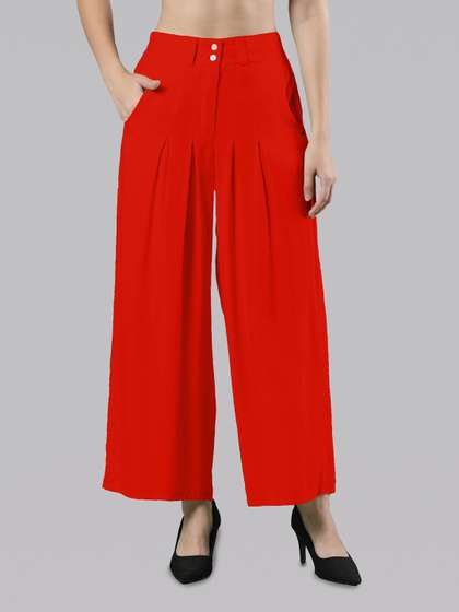 Femmora Women Flared Palazzos