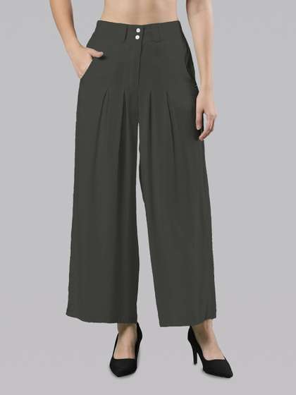 Femmora Women Flared Palazzos