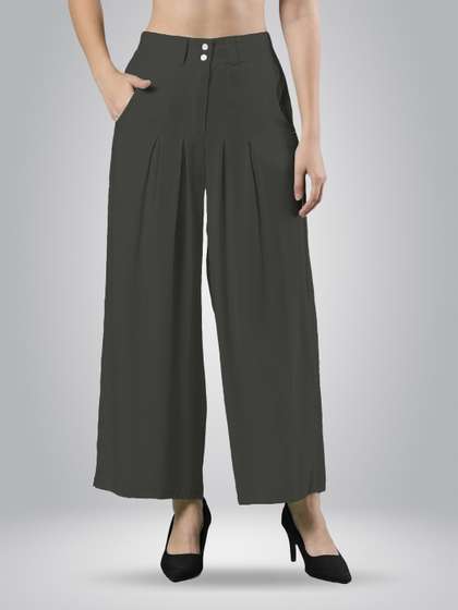 Femmora Women Flared Palazzos