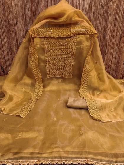 KALINI Unstitched Dress Material