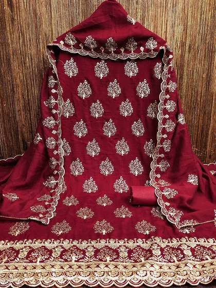 KALINI Unstitched Dress Material