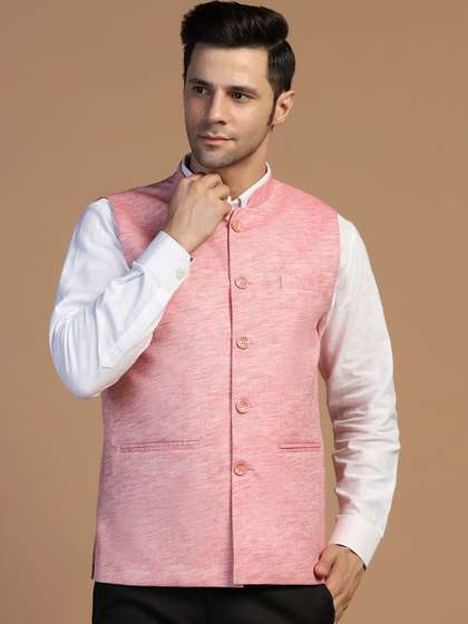 TAHVO Solid Nehru Jackets