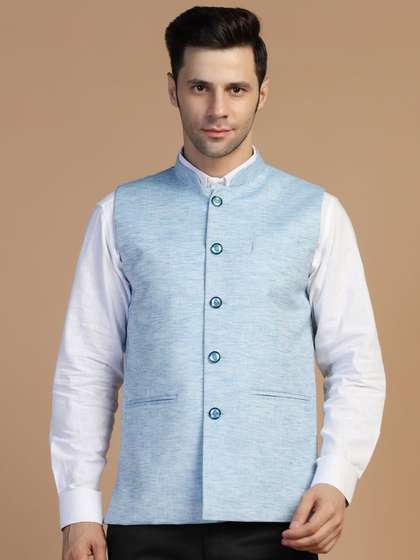 TAHVO Solid Nehru Jackets