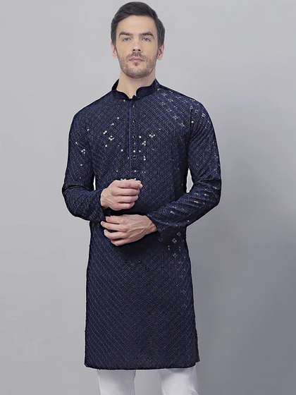 SG LEMAN Embroidered Straight Kurta