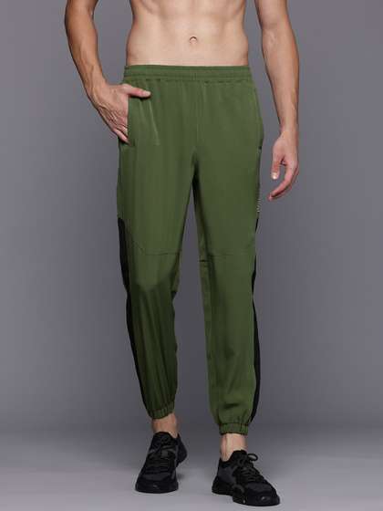 HRX by Hrithik Roshan Men Typography Printed Rapid-Dry Training Joggers