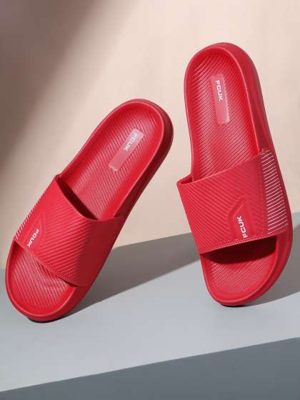 Price History of FCUK Men Textured Sliders from Myntra 111 12793798