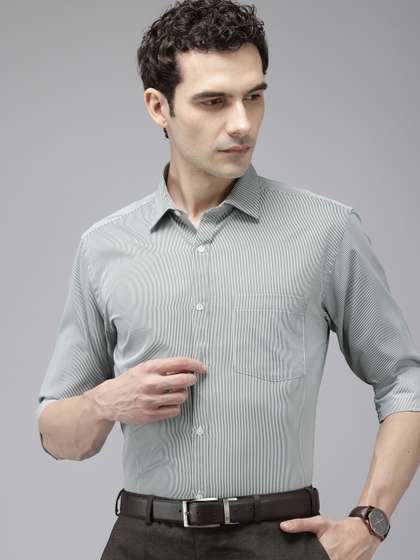 Park Avenue Slim Fit
                        Striped Formal Shirt