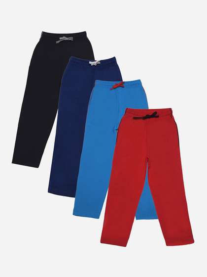 Dollar Champion
                      Kidswear Pack Of 4 Boys Cotton Regular Fit
                      Trousers