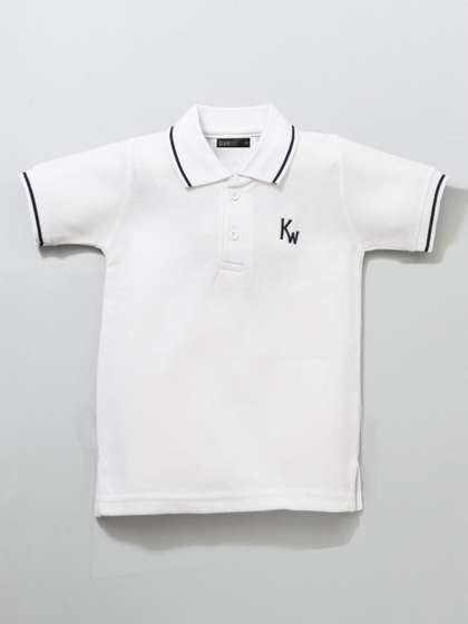 BAESD Boys Solid Polo Collar T-shirt