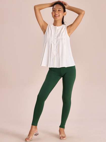 Go Colors Slim-Fit
                        Ankle-Length Leggings