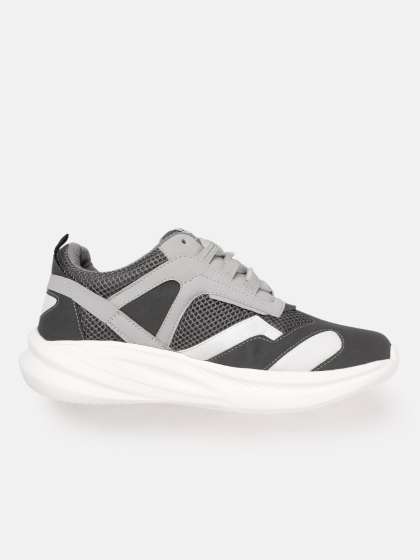 WROGN Men Striped Running Shoes