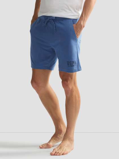 U.S. Polo Assn. Men
                        Mid-Rise IYBF Knit Lounge Shorts