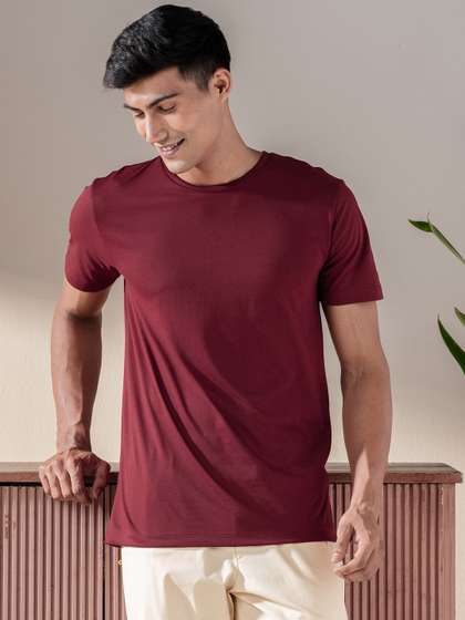 DAMENSCH Ultralight
                        Basic Crew Pure Cotton Lounge T-Shirts