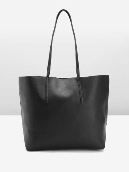 MANGO Oversized Shopper Tote Bag
