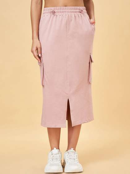 Ajile by Pantaloons Pencil Type Midi Skirts
