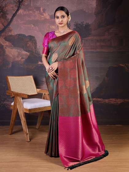 House of Pataudi Woven Design Banarasi Saree