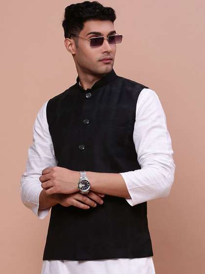 SHOWOFF Slim Fit Nehru Jackets