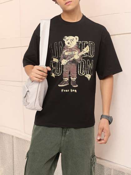 Kook N Keech X fwd Printed Relaxed Oversized T-shirt