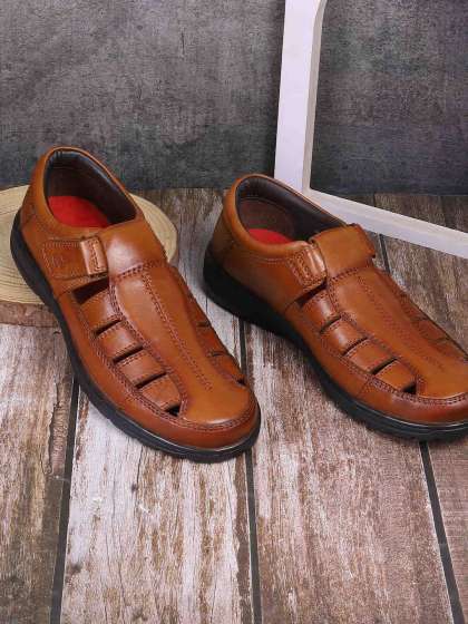 Price History of J.FONTINI Men Ethnic Leather Shoe Style Sandals from Myntra 111 12221746