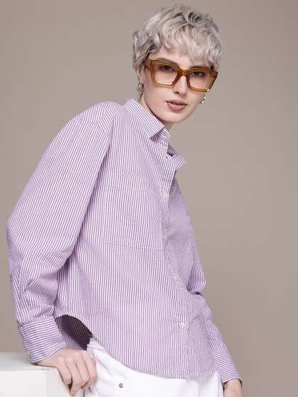 Roadster Striped Casual Shirt